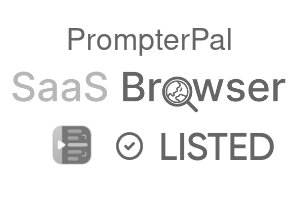 PrompterPal - SaaS Browser Verified Badge