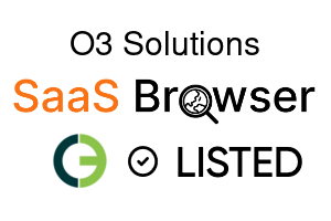 O3 Solutions - SaaS Browser Verified Badge