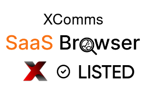 XComms - SaaS Browser Verified Badge