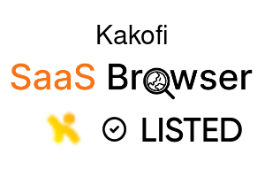 Kakofi - SaaS Browser Verified Badge