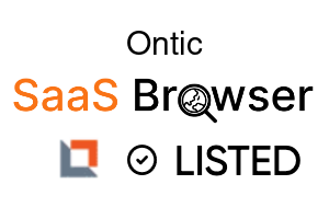 Ontic - SaaS Browser Verified Badge