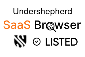 Undershepherd - SaaS Browser Verified Badge