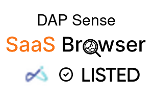 DAP Sense - SaaS Browser Verified Badge