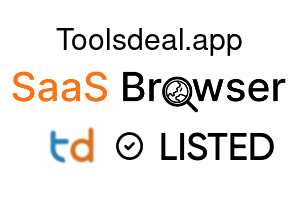 Toolsdeal.app - SaaS Browser Verified Badge