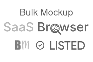 Bulk Mockup - SaaS Browser Verified Badge