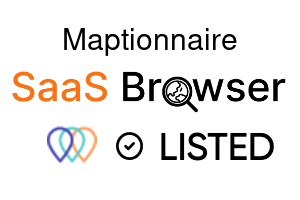 Maptionnaire - SaaS Browser Verified Badge