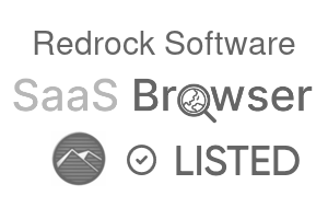 Redrock Software - SaaS Browser Verified Badge