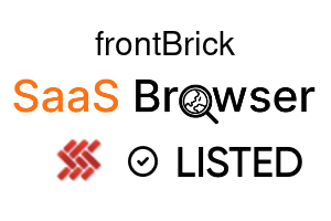 frontBrick - SaaS Browser Verified Badge