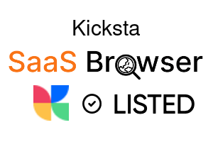 Kicksta - SaaS Browser Verified Badge
