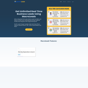 Macroleads Screenshot