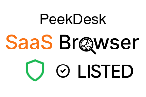 PeekDesk - SaaS Browser Verified Badge