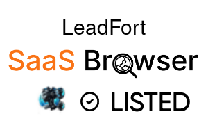 LeadFort - SaaS Browser Verified Badge
