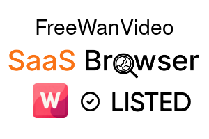 FreeWanVideo - SaaS Browser Verified Badge