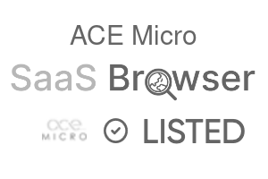 ACE Micro - SaaS Browser Verified Badge