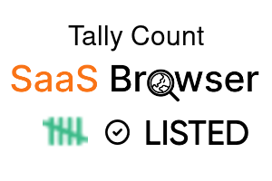 Tally Count - SaaS Browser Verified Badge