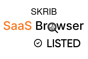 SKRIB - SaaS Browser Verified Badge