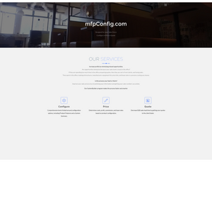 MFPconfig Screenshot