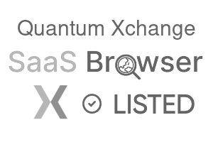 Quantum Xchange - SaaS Browser Verified Badge