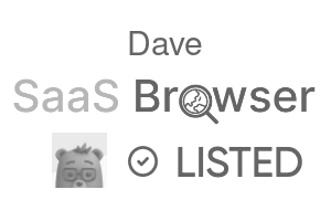 Dave - SaaS Browser Verified Badge
