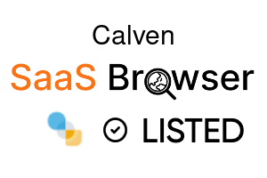 Calven - SaaS Browser Verified Badge