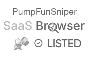 PumpFunSniper - SaaS Browser Verified Badge