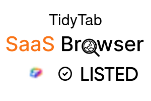 TidyTab - SaaS Browser Verified Badge