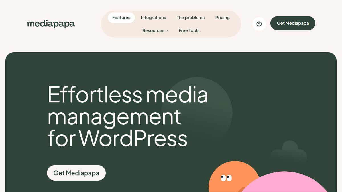 Mediapapa homepage