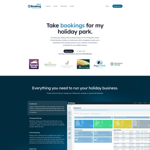 Pitched Booking Screenshot