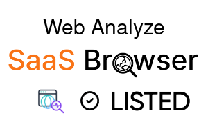 Web Analyze - SaaS Browser Verified Badge