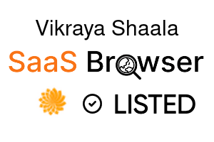 Vikraya Shaala - SaaS Browser Verified Badge