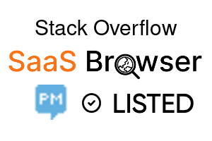 Stack Overflow - SaaS Browser Verified Badge