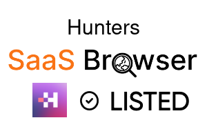 Hunters - SaaS Browser Verified Badge