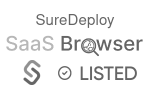 SureDeploy - SaaS Browser Verified Badge