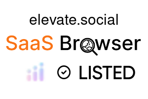 Elevate Social - SaaS Browser Verified Badge