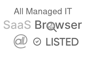 All Managed IT - SaaS Browser Verified Badge