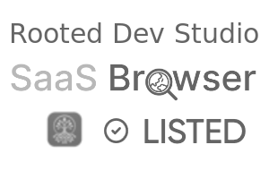 Rooted Dev Studio - SaaS Browser Verified Badge