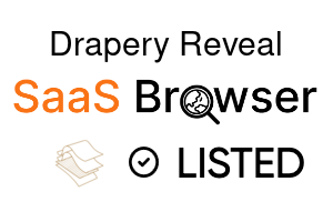 Drapery Reveal - SaaS Browser Verified Badge