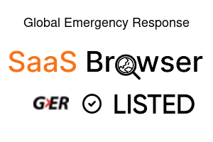 Global Emergency Response - SaaS Browser Verified Badge