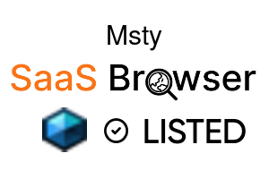 Msty - SaaS Browser Verified Badge