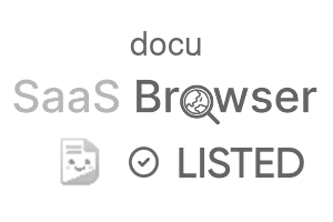 docu - SaaS Browser Verified Badge