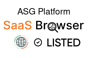 ASG Platform - SaaS Browser Verified Badge