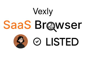 Vexly - SaaS Browser Verified Badge