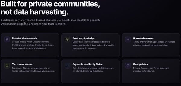 GuildSignal Screenshot 2
