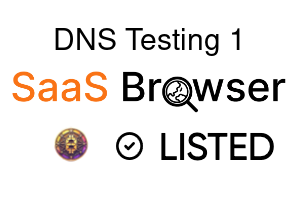 DNS Testing 1 - SaaS Browser Verified Badge
