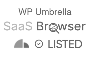 WP Umbrella - SaaS Browser Verified Badge