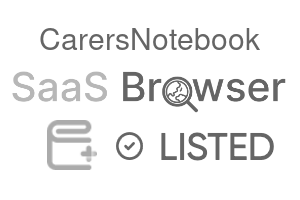 CarersNotebook - SaaS Browser Verified Badge