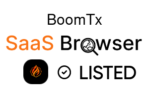 BoomTx - SaaS Browser Verified Badge
