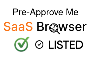 Pre-Approve Me - SaaS Browser Verified Badge