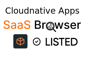 Cloudnative Apps - SaaS Browser Verified Badge