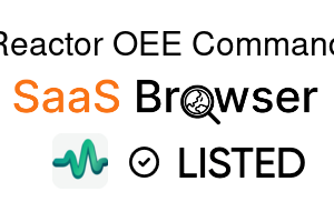 Reactor OEE Command - SaaS Browser Verified Badge